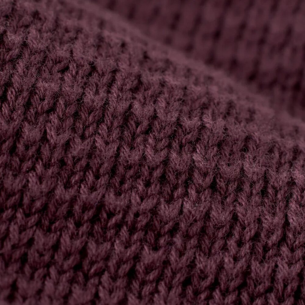 NEW Sweater Knit Polo (The Sebastian Long Sleeve Polo - Amethyst) - Picture 7 of 8